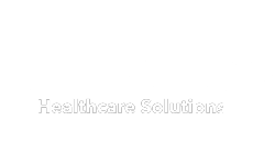 blueStone Healthcare Solutions logo in all white