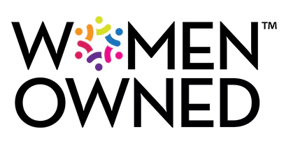 Women's Business Enterprise National Council alternative logo featuring the text "Women Owned"